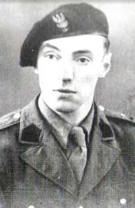 Por. Zygmunt Błażejewicz "Zygmunt", dowódca 1 szwadronu 5 Brygady Wileńskiej AK (1946 r.)