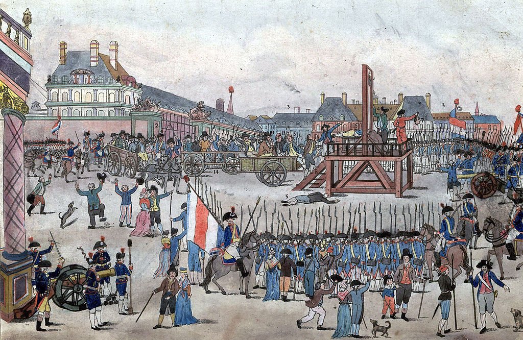 Egzekucja przywódców jakobińskich – 28 lipca 1794 roku