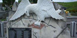 Pomnik żołnierzy WOP poległych w walkach z UPA w Jasielu w kwaterze wojskowej na Nowym Cmentarzu w Zagórzu