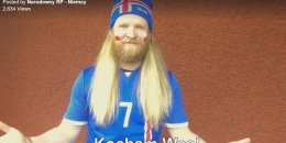 Islandczyk kibicuje Polsce