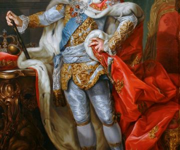 Portret Stanisława Augusta Poniatowskiego w stroju koronacyjnym