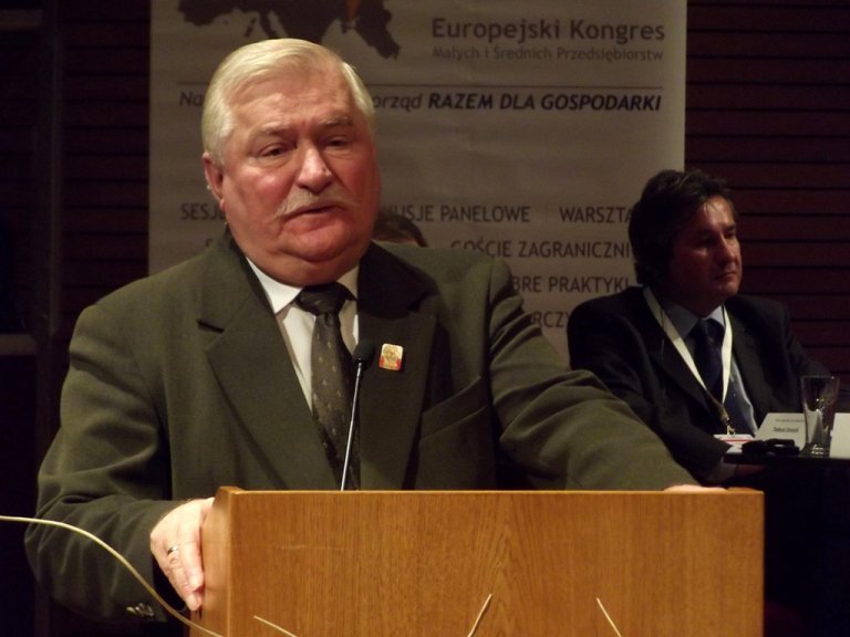 Lech Wałęsa / fot. Wikimedia
